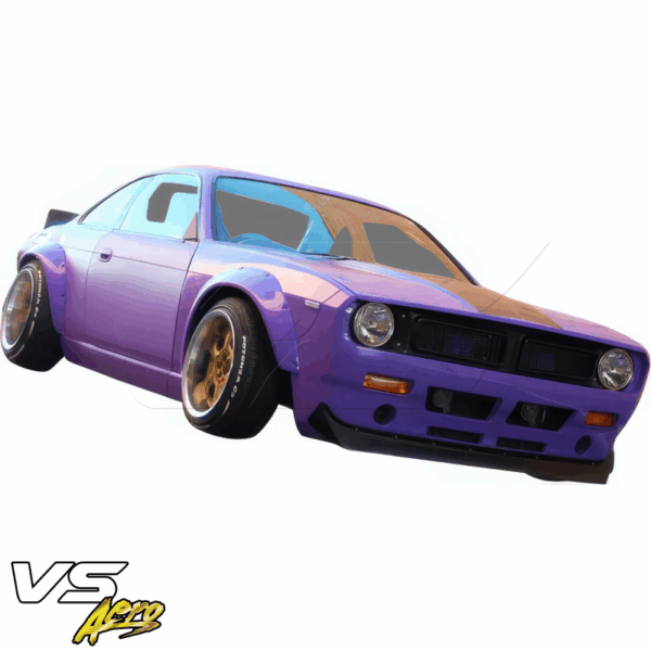 VSaero FRP TKYO Boss Wide Body Hood for Nissan 240SX (S14) 1995-1998 - Image 6