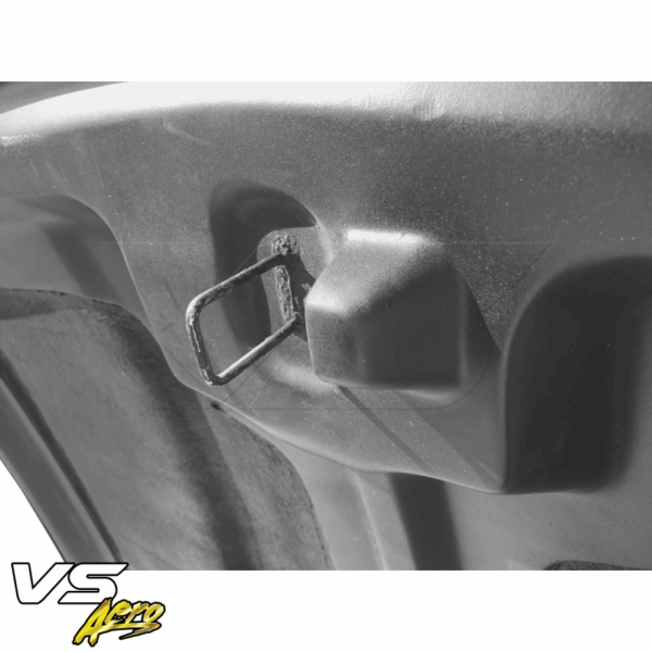 VSaero FRP TKYO Boss Wide Body Hood for Nissan 240SX (S14) 1995-1998 - Image 14