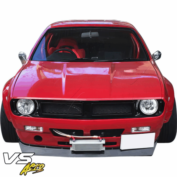 VSaero FRP TKYO Boss Wide Body Hood for Nissan 240SX (S14) 1995-1998 - Image 23