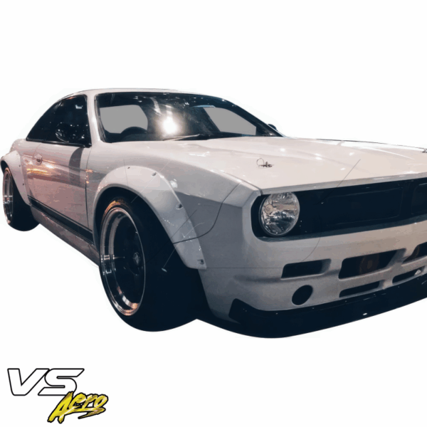 VSaero FRP TKYO Boss Wide Body Fenders (front) 50mm for Nissan 240SX (S14) 1995-1998 - Image 2