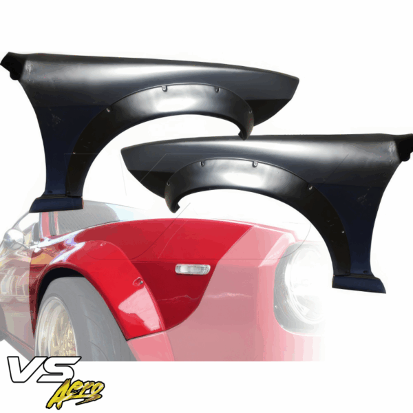 VSaero FRP TKYO Boss Wide Body Fenders (front) 50mm for Nissan 240SX (S14) 1995-1998 - Image 25