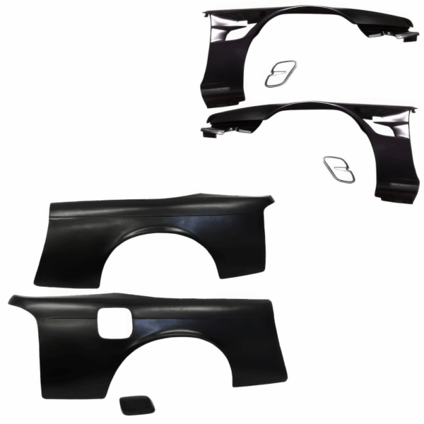 VSaero FRP SMAD Wide Body Fenders Set 30/30mm for Nissan 240SX (S14) 1997-1998 - Image 2