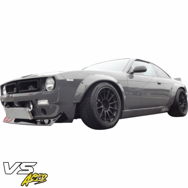 VSaero FRP TKYO Boss Wide Body Side Skirts for Nissan 240SX (S14) 1995-1998 - Image 23