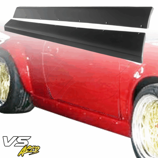 VSaero FRP TKYO Boss Wide Body Side Skirts for Nissan 240SX (S14) 1995-1998 - Image 25