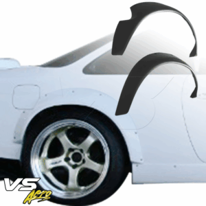 VSaero FRP TKYO Boss Wide Body Fender Flares (rear) 75mm for Nissan 240SX (S14) 1995-1998