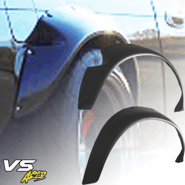 VSaero FRP TKYO Boss Wide Body Fender Flares (rear) 75mm for Nissan 240SX (S14) 1995-1998 - Image 5