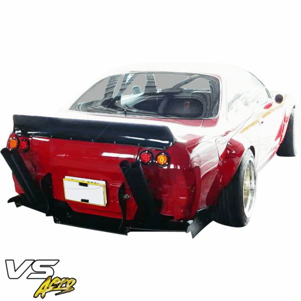 VSaero FRP TKYO Boss Wide Body Fender Flares (rear) 75mm for Nissan 240SX (S14) 1995-1998 - Image 27