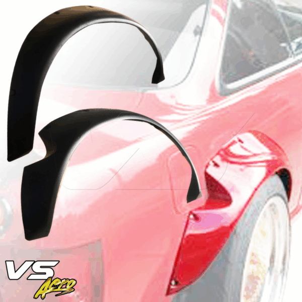 VSaero FRP TKYO Boss Wide Body Fender Flares (rear) 75mm for Nissan 240SX (S14) 1995-1998 - Image 29