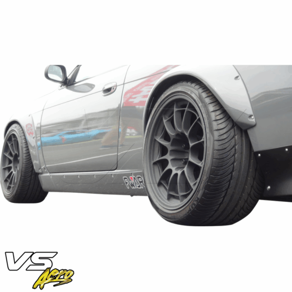 VSaero FRP TKYO Boss Wide Body Fender Flares (rear) 75mm for Nissan 240SX (S14) 1995-1998 - Image 30