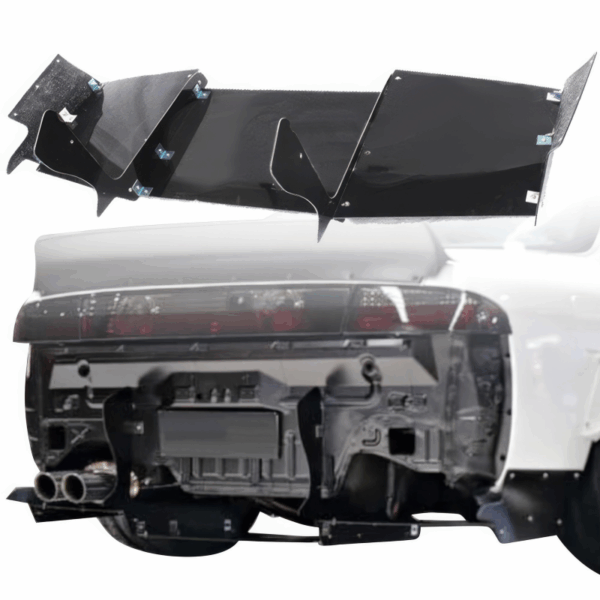 VSaero Plastic TKYO Boss Diffuser for Nissan 240SX (S14) 1995-1998