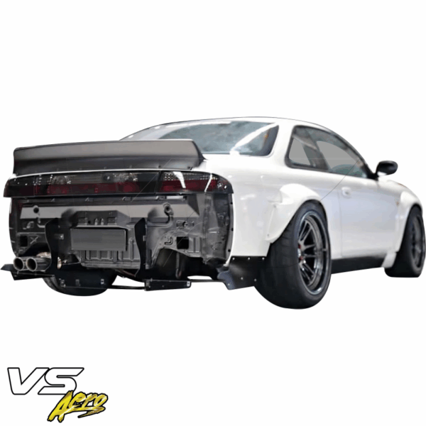 VSaero Plastic TKYO Boss Diffuser for Nissan 240SX (S14) 1995-1998 - Image 2