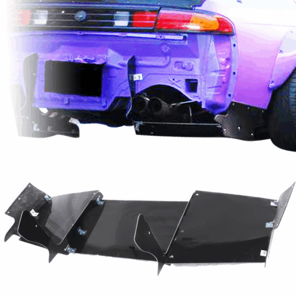 VSaero Plastic TKYO Boss Diffuser for Nissan 240SX (S14) 1995-1998 - Image 14