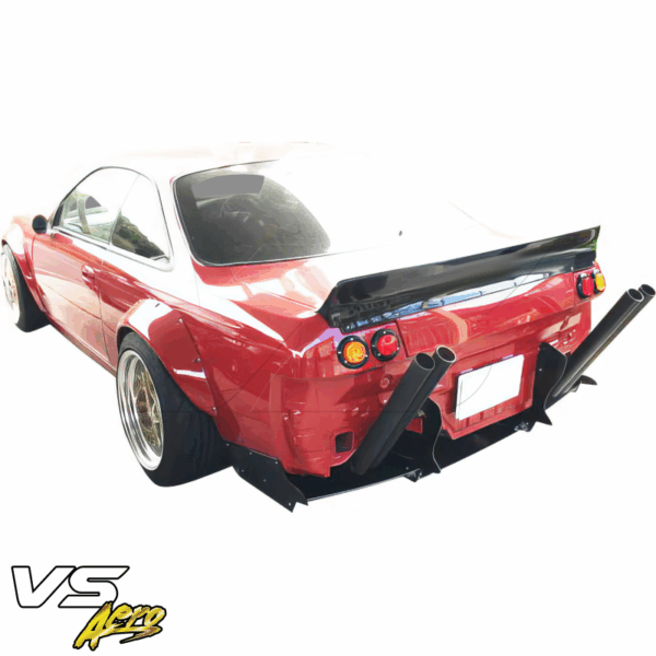 VSaero Plastic TKYO Boss Diffuser for Nissan 240SX (S14) 1995-1998 - Image 17