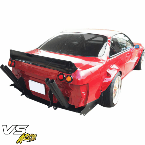 VSaero Plastic TKYO Boss Diffuser for Nissan 240SX (S14) 1995-1998 - Image 19