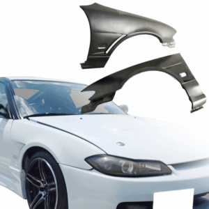 VSaero FRP MSPO S13.5 Conversion Fenders (front) for Nissan 240SX 1989-1994 > 2/3dr