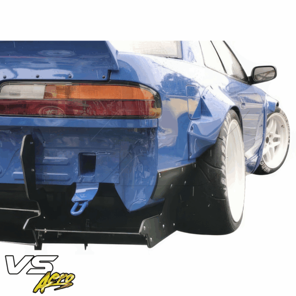 VSaero FRP TKYO v2 Wide Body Flares w Side Skirts 8pc for Nissan 240SX 1989-1994 > 2/3dr - Image 11