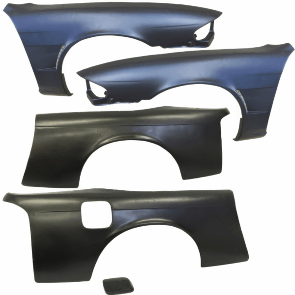 VSaero FRP MSPO Wide Body Fenders Set 25/30mm for Nissan 240SX (S14) 1995-1996 - Image 4