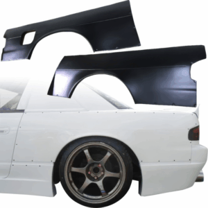 VSaero FRP TKYO v1 Wide Body 30mm Fenders (rear) for Nissan 240SX 1989-1994 > 2dr Coupe