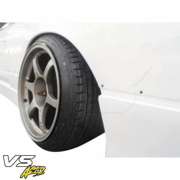 VSaero FRP TKYO v1 Wide Body 30mm Fenders (rear) for Nissan 240SX 1989-1994 > 2dr Coupe - Image 4
