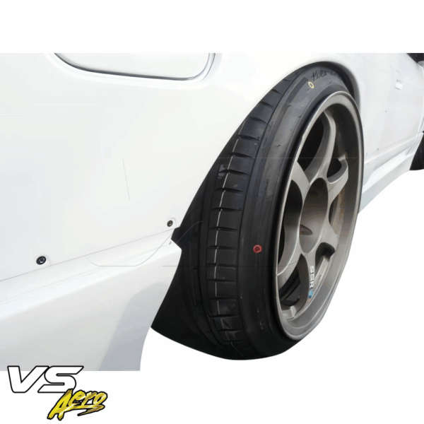 VSaero FRP TKYO v1 Wide Body 30mm Fenders (rear) for Nissan 240SX 1989-1994 > 2dr Coupe - Image 5