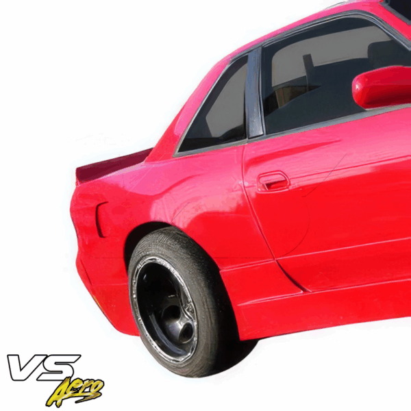 VSaero FRP TKYO v1 Wide Body 30mm Fenders (rear) for Nissan 240SX 1989-1994 > 2dr Coupe - Image 9