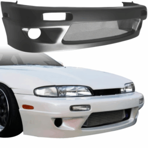 VSaero FRP TKYO v1 Front Bumper for Nissan 240SX (S14) 1995-1996