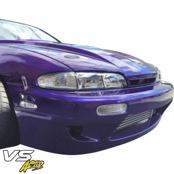 VSaero FRP TKYO v1 Front Bumper for Nissan 240SX (S14) 1995-1996 - Image 5