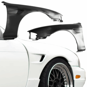 VSaero FRP TKYO v1 Wide Body Fenders (front) 30mm for Nissan 240SX (S14) 1995-1996