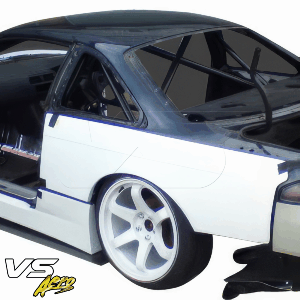 VSaero FRP TKYO v1 Wide Body Fenders (rear) 30mm for Nissan 240SX (S14) 1995-1998 - Image 5