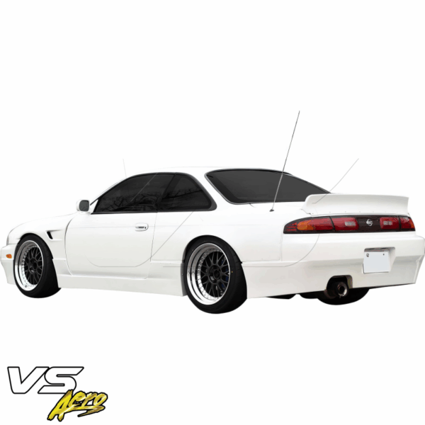 VSaero FRP TKYO v1 Rear Bumper for Nissan 240SX (S14) 1995-1998 - Image 2