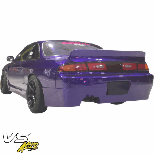 VSaero FRP TKYO v1 Rear Bumper for Nissan 240SX (S14) 1995-1998 - Image 3