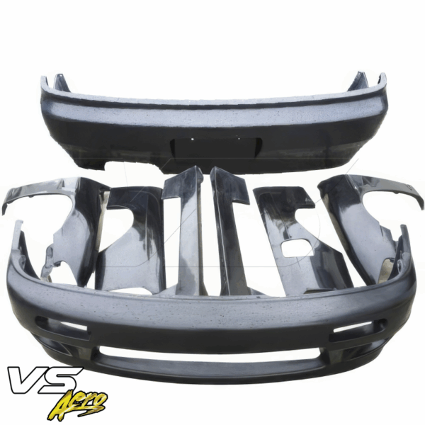 VSaero FRP TKYO v1 Wide Body Kit 8pc for Nissan 240SX (S14) 1995-1996 - Image 3