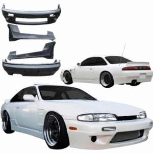VSaero FRP TKYO v1 Body Kit 4pc for Nissan 240SX (S14) 1995-1996