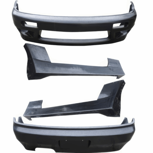 VSaero FRP TKYO v1 Body Kit 4pc for Nissan 240SX (S14) 1995-1996 - Image 2