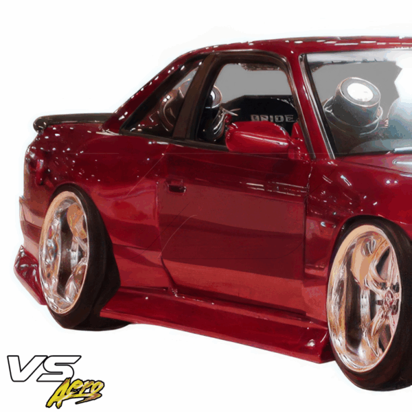 VSaero FRP SREI ODYV Wide Body Fenders (rear) 85mm for Nissan 240SX / Silvia (S13) 1989-1990 > 2dr Coupe - Image 5