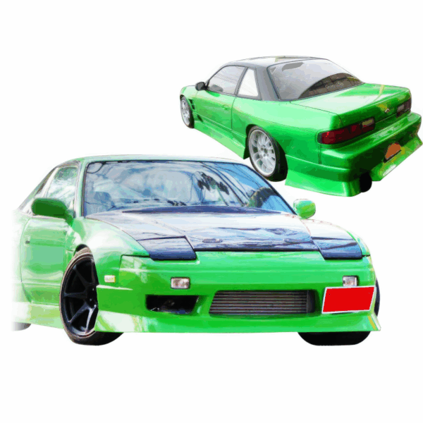 VSaero FRP URA v4 Body Kit 4pc for Nissan 240SX 1989-1994 > 2dr Coupe - Image 2