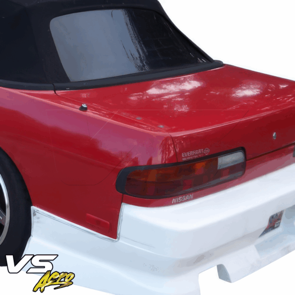 VSaero FRP WOR9 Rear Bumper for Nissan 240SX 1989-1994 > 2dr Coupe - Image 4