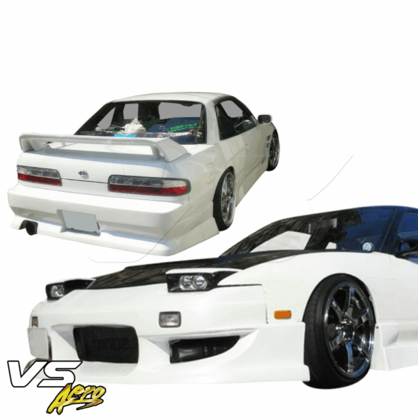VSaero FRP WOR9 Body Kit 4pc for Nissan 240SX 1989-1994 > 2dr Coupe - Image 2