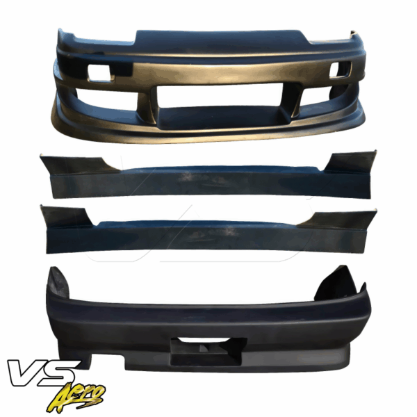 VSaero FRP WOR9 Body Kit 4pc for Nissan 240SX 1989-1994 > 2dr Coupe - Image 4