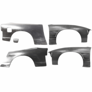 VSaero FRP MSPO Wide Body Fenders Set (front & rear) 20/50mm for Nissan 240SX 1989-1994 > 3dr Hatch