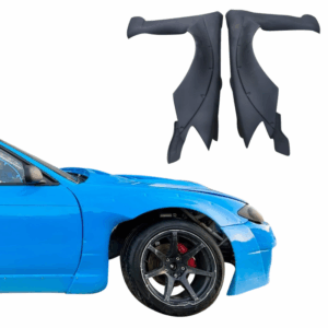 VSaero FRP TKYO v2 Wide Body S14.5 Conversion Fenders (front) for Nissan 240SX (S14) 1995-1996